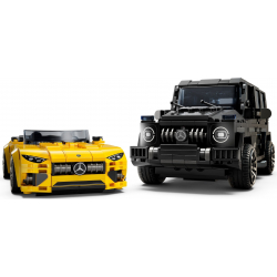 Klocki LEGO 76924 Mercedes-AMG G 63 i Mercedes-AMG Sl 63 SPEED CHAMPIONS